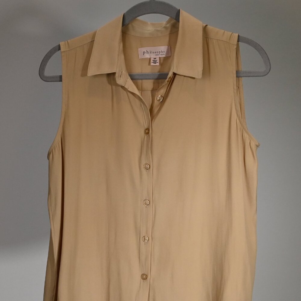 Philosophy Sleeveless Blouse